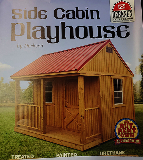 Side Cabin Playhouse