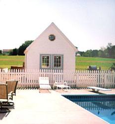 Strawberry Ridge used as a pool house